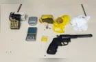 Polícia Militar apreende 262 gramas de drogas e uma arma de fogo no Bairro Neves