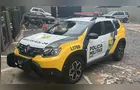 Carro roubado é recuperado pela PM em posto de combustíveis de Carambeí