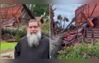 Abadia da Ressurreição pede ajuda para reconstruir loja destruída após temporal em PG
