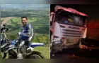 Caminhoneiro morre após carreta despencar de pontilhão na BR-376