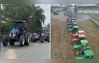 Tratoraço da 7ª Expotabaco celebra tradição e força do agricultor em Rio Azul