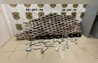 Motorista é preso ao transportar 183 kg de cocaína e armas em Balsa Nova