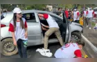 Castro realiza simulação de acidente com múltiplas vítimas