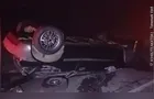Homem morre em capotamento na PR-364 em São Mateus do Sul