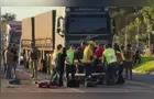 Motociclista sem CNH que atropelou PRF pode pegar 20 anos de prisão