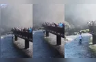 Turista que pulou nas Cataratas do Iguaçu pode ser proibido de voltar ao parque
