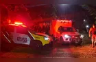 Bandidos invadem loja, tentam escapar e um deles morre em confronto
