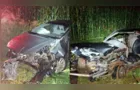Casal morre e três pessoas ficam feridas em colisão frontal na PR-538