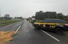Colisão entre carro, moto e caminhão deixa pessoas feridas em Campo Largo