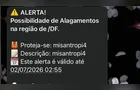 Governo confirma invasão a sistema da Defesa Civil de disparos de alertas