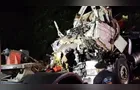 Colisão entre carretas deixa dois mortos na BR-163 em Capanema