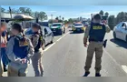 Policial militar a caminho do trabalho fica ferido em acidente de moto, em Curitiba