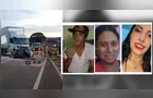 Mãe, filho e nora morrem em grave acidente entre carro e caminhão na BR-277