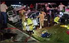 Duas pessoas morrem e criança sai ilesa de grave acidente na BR-277