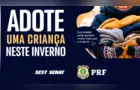 PRF lança campanha de arrecadação de roupas de inverno para crianças no Paraná