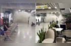 Vídeo mostra momento que terremoto atinge aeroporto na Venezuela