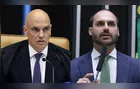 DPU diz ao STF que Moraes não pode julgar ação contra Eduardo Bolsonaro