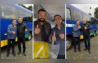 Aliel Machado participa da entrega de veículos da Saúde para cidades do Paraná