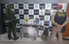 Homem é preso com armas, munições e quase R$ 2 mil em Guamiranga