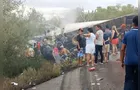 Caminhoneiro envolvido em tragédia com 16 mortos é preso pela polícia