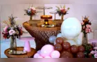 Cores neutras e balões modernos ganham espaço na decoração de festas