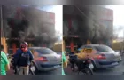 Incêndio atinge distribuidora de sorvetes em Paranaguá