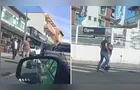 Discussão entre motoristas termina em pancadaria em Telêmaco Borba