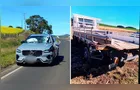 Idoso fica ferido em acidente com motorista sem CNH em Piraí do Sul