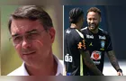 Flávio Bolsonaro defende Neymar após crítica de Lula ao jogador