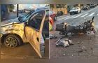 Motociclista fica ferido em colisão com carro no bairro Uvaranas em PG