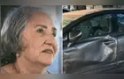 Idosa segura terço e reza enquanto carro é arrastado por carreta em rodovia