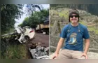 Empresário morre prensado em colisão frontal com caminhão na PR-495
