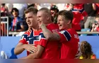 Haaland brilha, e Noruega estreia com goleada sobre o Iraque na Copa