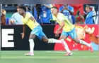 Candidato a protagonista na Copa, Vini Jr. marca golaço contra Marrocos