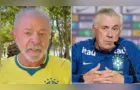 Lula envia mensagem à Seleção e Ancelotti: 'Estão jogando pelo povo brasileiro'