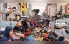 Cerca de 2,5 mil pessoas participam da confecção dos tapetes de Corpus Christi em PG