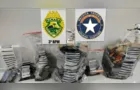 PMPR e Receita Federal apreendem mais de 124 quilos de maconha em Itapejara d’Oeste