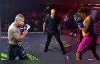 Policial Sancho Loko é derrotado em estreia no boxe durante evento em Curitiba