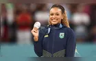 Rebeca Andrade celebra retorno e medalha brasileira no Pan-Americano