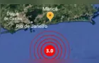 Tremor de terra de magnitude 3.0 é registrado no litoral do RJ