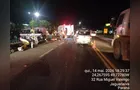 Colisão entre carro e moto deixa dois feridos na PR-151 em Jaguariaíva