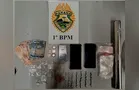Polícia Militar apreende crack, cocaína e moto em residência de Palmeira