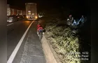Motociclista fica ferido após queda na PR-160 em Imbaú