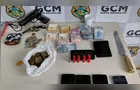 Guarda prende suspeito de roubo e apreende arma e drogas no Boa Vista em PG