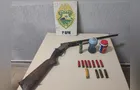 Homem é preso pela PM por posse irregular de arma de fogo em Piraí do Sul