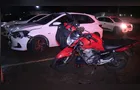 Colisão entre carro e moto deixa motociclista ferido em Uvaranas em PG