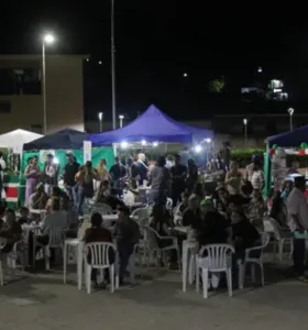As barracas do Luau no Parque estarão no local de costume