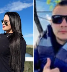 As vítimas são Crys Weinert, de 32 anos, e Cleiton Azevedo, de 37 anos