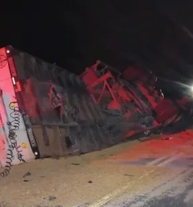 Motorista perdeu o controle da direção