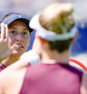 Luisa e Dabrowski chegaram embaladas a Wimbledon, um dos quatro principais torneios do tênis mundial, os Grand Slams